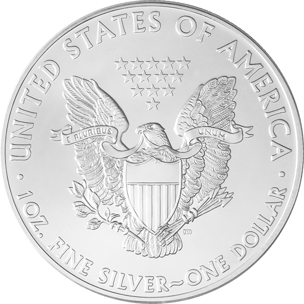 1 OZ SILVER AMERICAN EAGLE - Image 2